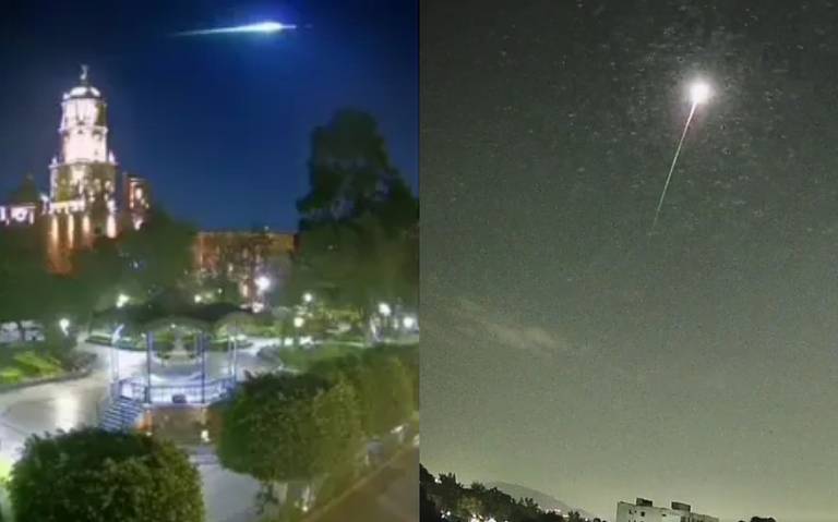 Cámaras registran la caída de un meteorito en la región central de México, incluyendo el estado de Puebla