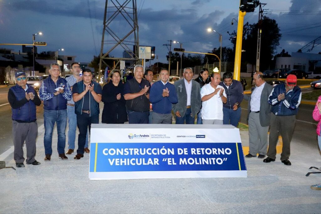 Retorno Vehicular “El Molinito” en la Colonia Emiliano Zapata