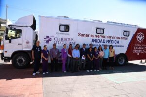 Encabezan Omar Muñoz y Norma Pimentel jornada de salud en Cuautlancingo