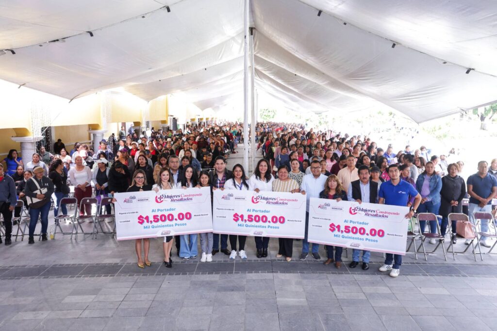 Con Apoyos económicos Lupita Cuautle promueve el bienestar y desarrollo de mujeres sanandreseñas
