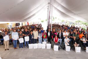 Realiza Ayuntamiento de San Andrés Cholula tercera entrega del programa “Con Rumbo a una Mejor Nutrición”