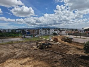 Supervisa Omar Muñoz avance de la rehabilitación del Complejo Deportivo San Juan