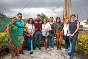 Omar Muñoz encabeza perforación de pozo en Sanctorum