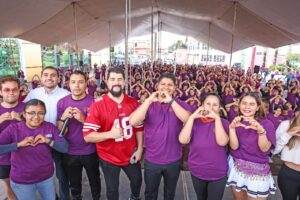 Omar Muñoz encabeza en Cuautlancingo “Primer Zumbatón Estatal 2025”