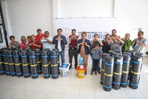 Realiza Omar Muñoz jornada de trabajo en Sanctorum y la cabecera municipal