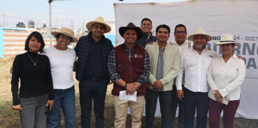 Arrancan trabajos de pavimentación para mejorar movilidad en Almecatla