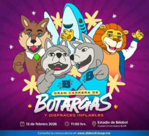 BUAP prepara Carreras de Botargas 2026