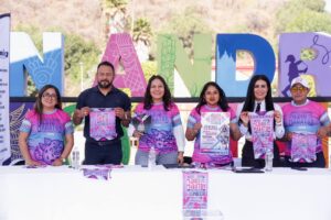 Presentan playera y medalla del Medio Maratón San Andrés Cholula, Equinoccio 2026