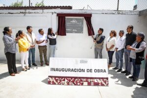 Cuautlancingo mejora infraestructura en la Telesecundaria Francisco Alatorre