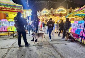 Seguridad coordinada en Feria de Sanctorum