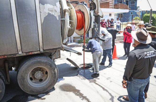 Omar Muñoz pone en marcha rescate de infraestructura pluvial
