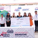 Fortalece Lupita Cuautle la educación y el cuidado ambiental con entrega de apoyos en San Rafael Comac